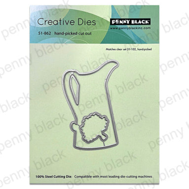 Penny Black Die Hand-picked Die